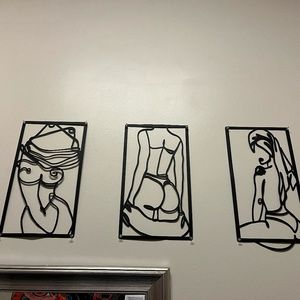 3 aesthetic wall decor